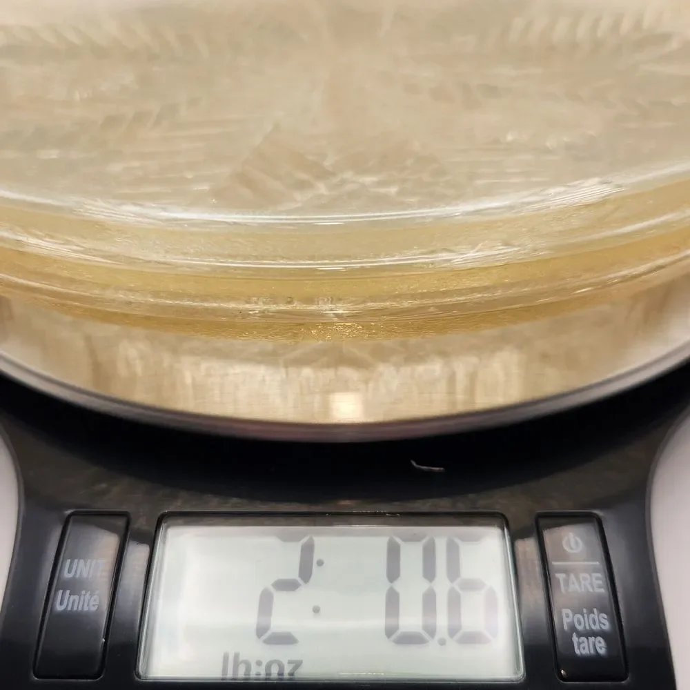 3 Vintage French Luminarc CHATAIGNIER‎ Plates Gold Iridescent Chestnut Tree